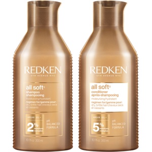 All Soft Shampoo 300ml + Conditioner 300ml