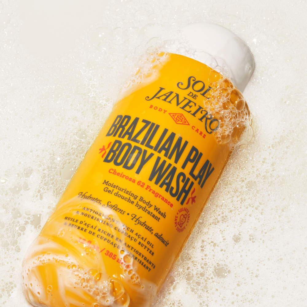 Brazilian 4 Play Moisturizing Shower Cream-Gel, 385ml