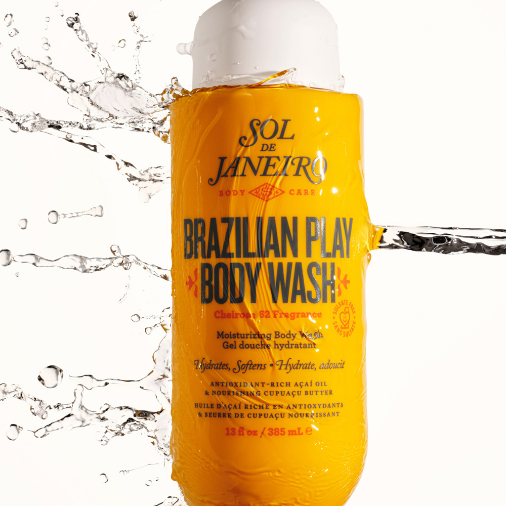 Brazilian 4 Play Moisturizing Shower Cream-Gel, 385ml