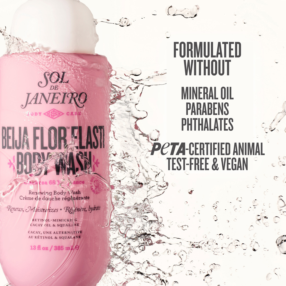 Beija Flor Skin-Renewing Body Wash, 385ml