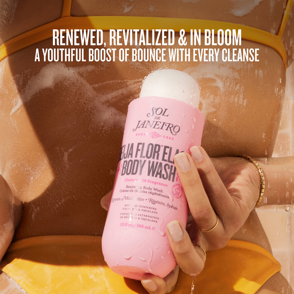 Beija Flor Skin-Renewing Body Wash, 385ml