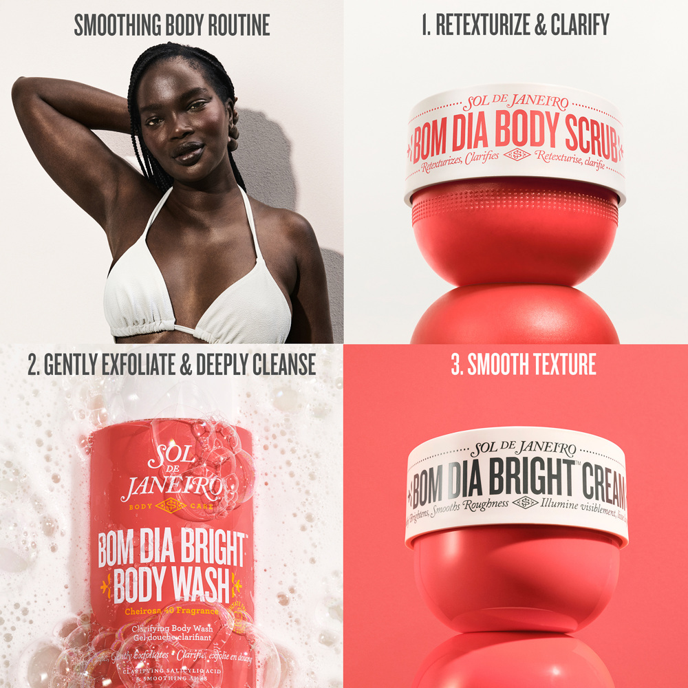 Bom Dia Bright Body Scrub, 220g