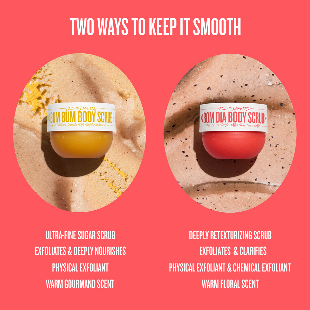 Bom Dia Bright Body Scrub, 220g