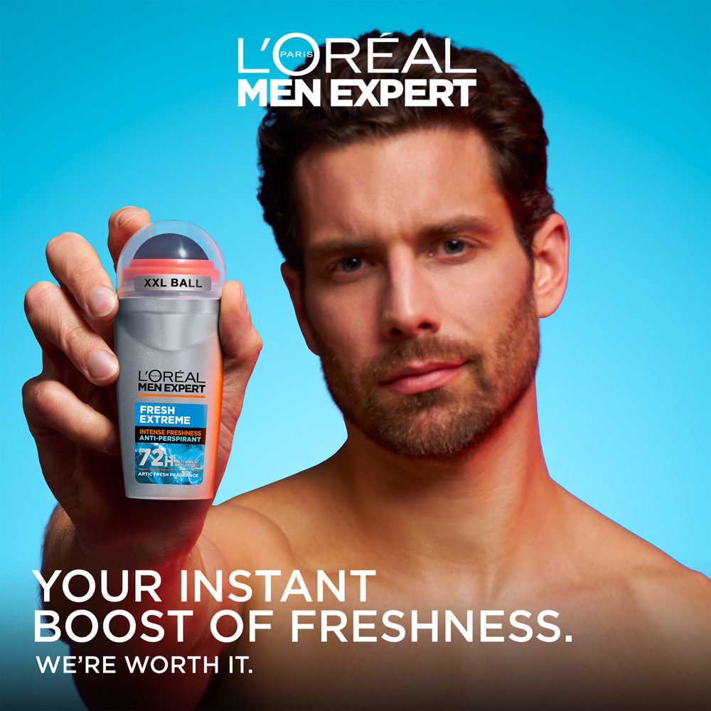 Men Expert Fresh Extreme XXL Roll-on, 50ml