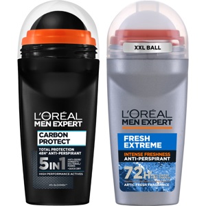 Men Expert Fresh Extreme XXL Roll-on 50ml + Carbon Protect Roll-On 50ml