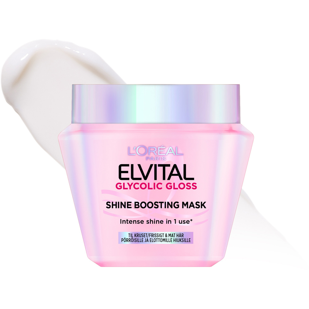 Elvital Glycolic Gloss Shine Boosting Mask, 300ml