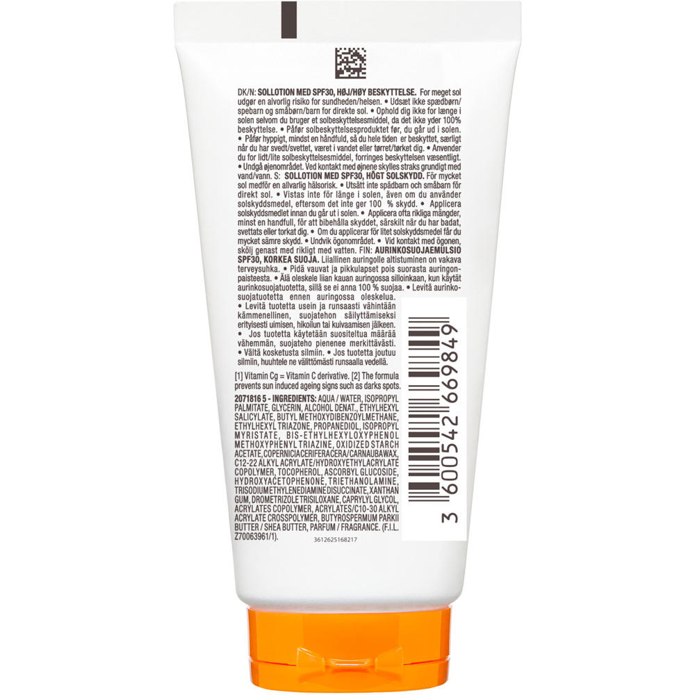 Ambre Solaire Hydra 24H Protection Milk SPF30, 50ml