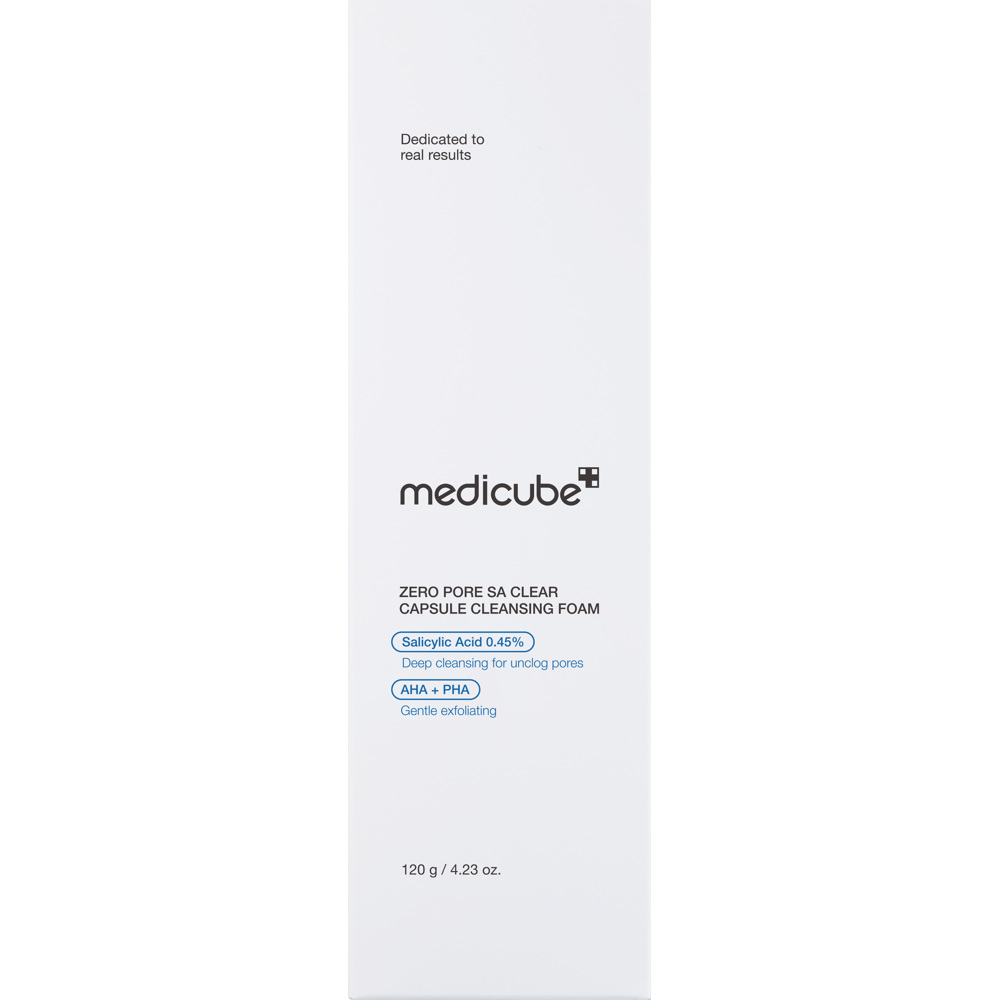 Zero Pore SA Clear Capsule Cleansing Foam, 120g