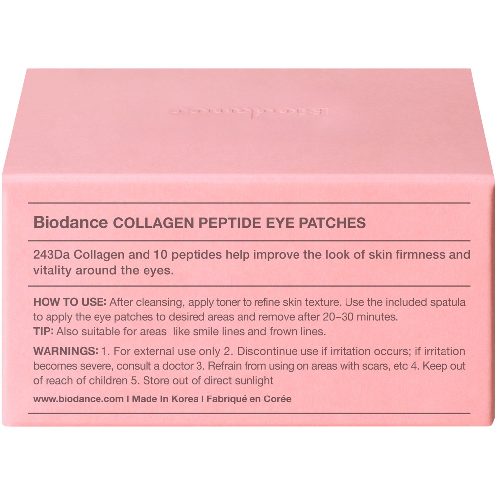 Collagen Peptide Eye Patches, 30 Pairs