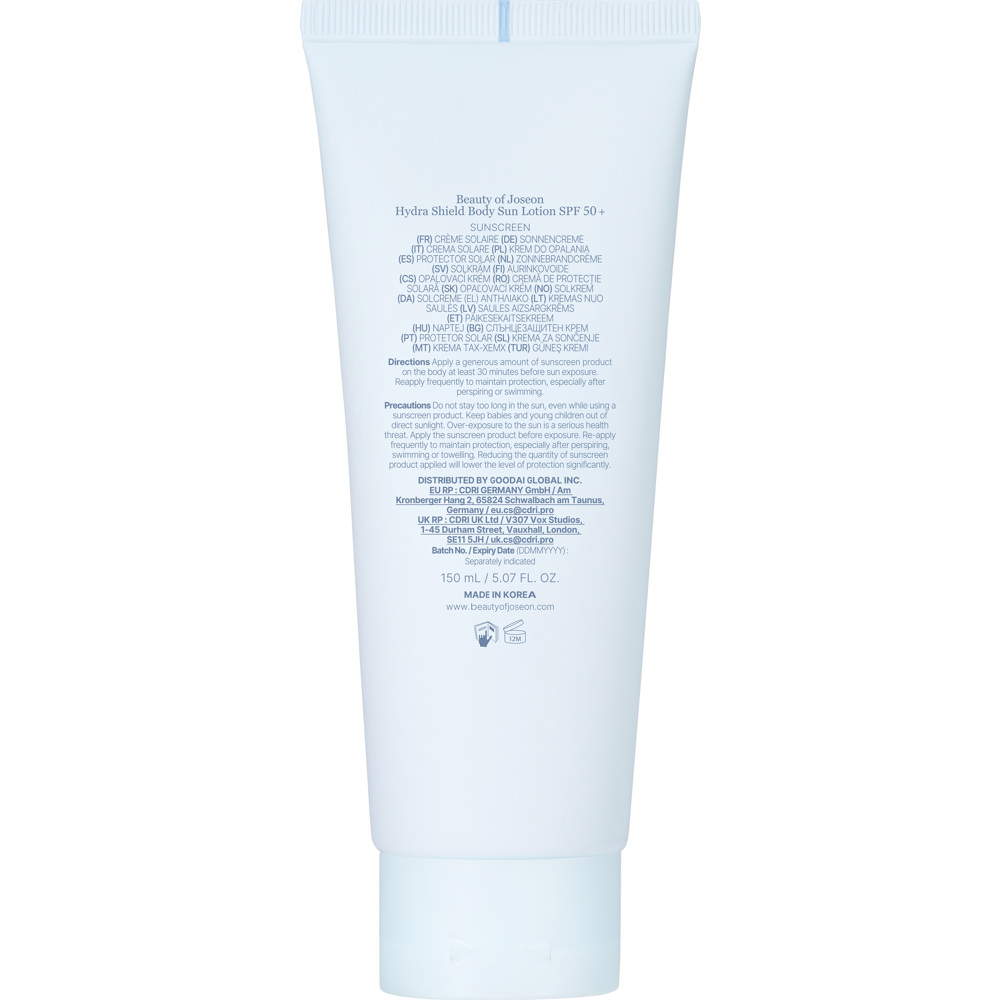 Hydra Shield Body Sun Lotion SPF50+, 150ml