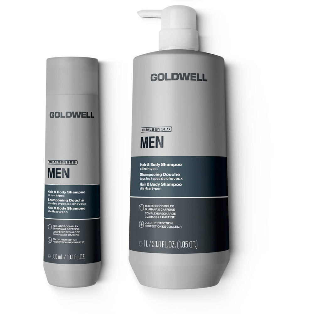 Dualsenses Mens Hair & Body Shampoo