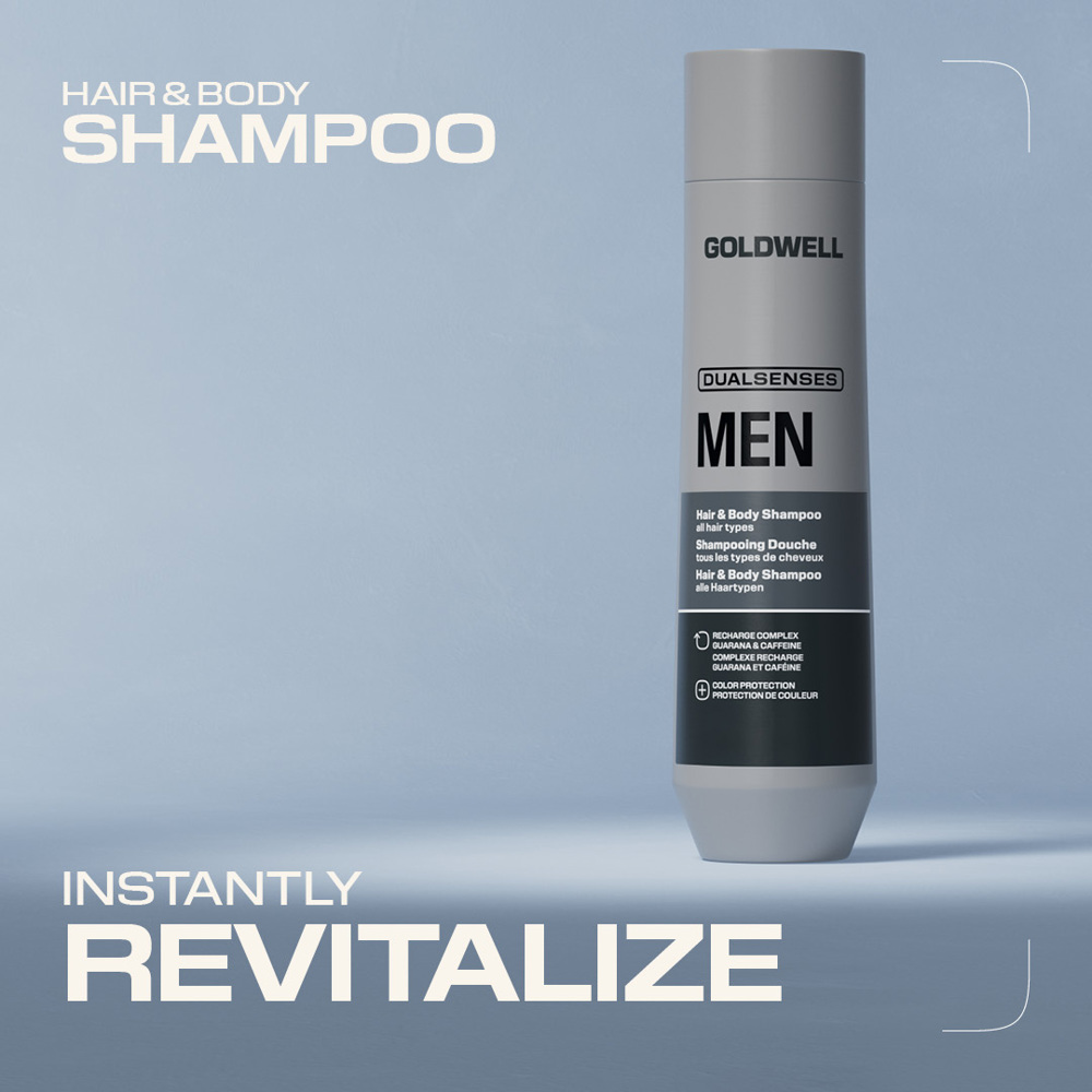 Dualsenses Mens Hair & Body Shampoo