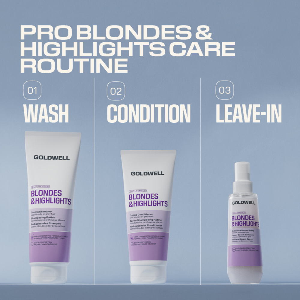 Dualsenses Blondes & Highlights Purple Toning Shampoo