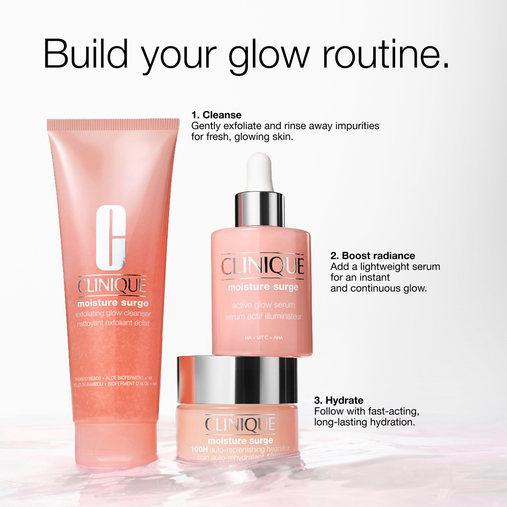 Moisture Surge Exfoliating Glow Cleanser, 125ml