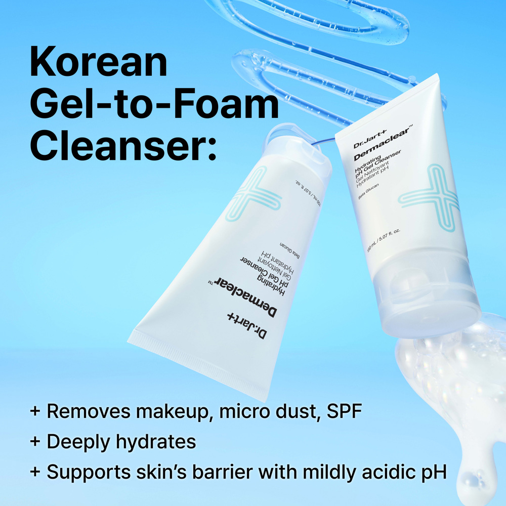 Dermaclear Hydrating PH Gel Cleanser, 150ml