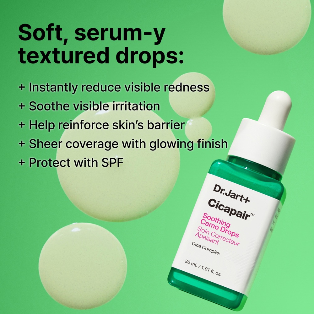 Cicapair Soothing Camo Drops SPF20, 30ml