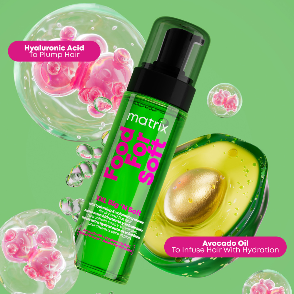 Food For Soft XXL Big 'n Soft Extra Volumizing Hydrating Mousse, 200ml