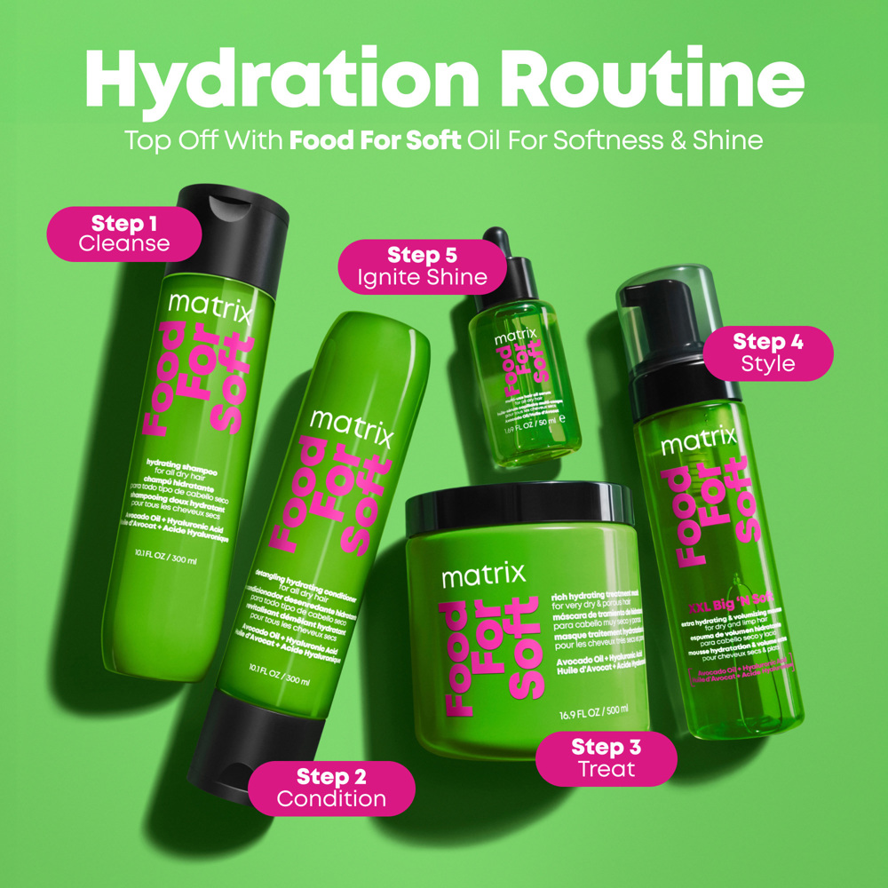 Food For Soft XXL Big 'n Soft Extra Volumizing Hydrating Mousse, 200ml