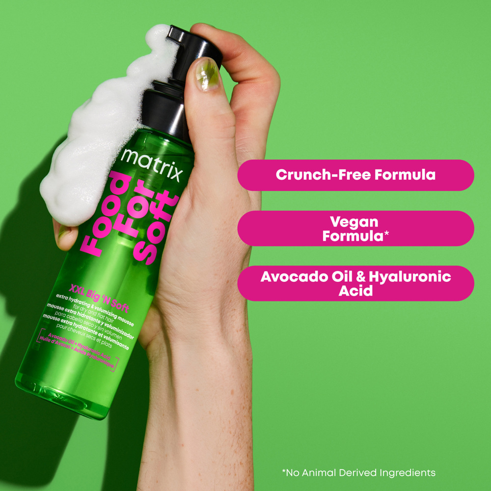 Food For Soft XXL Big 'n Soft Extra Volumizing Hydrating Mousse, 200ml