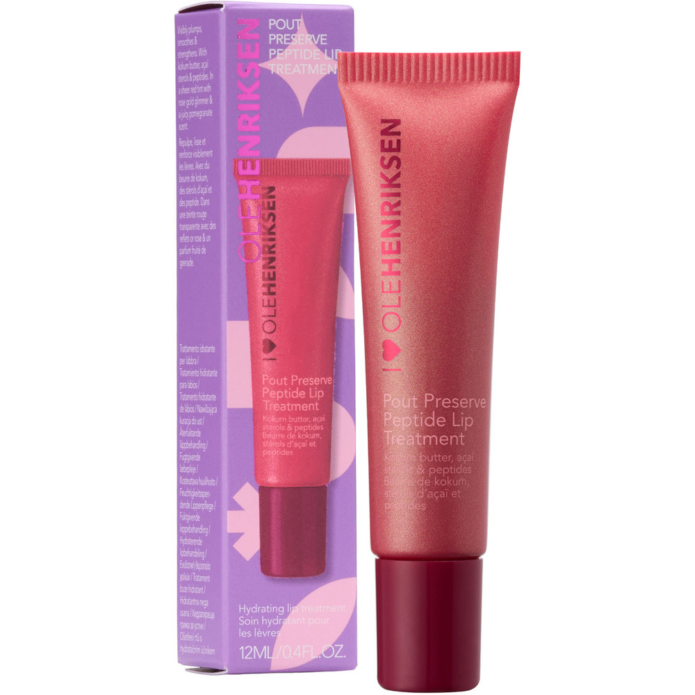 Ole Henriksen Pout Preserve Peptide Lip Treatment, Pomegranate Fizz Glimmer parfym