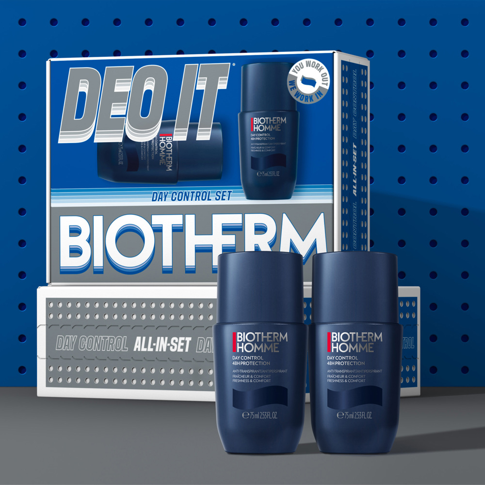 Homme Duo Deo Day Control Set 2026, 2x75ml