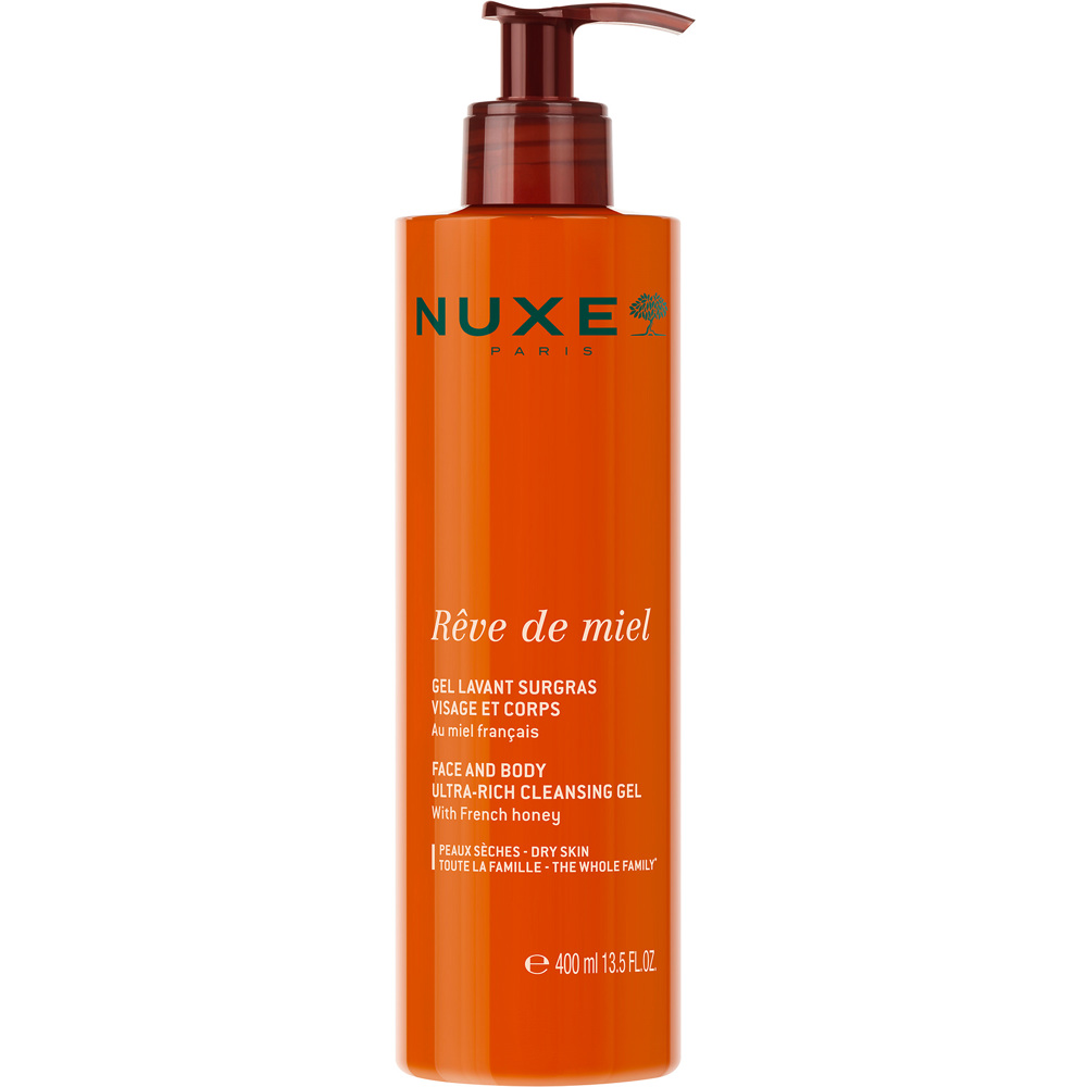 Rêve De Miel Face and Body Cleansing Gel, 400ml