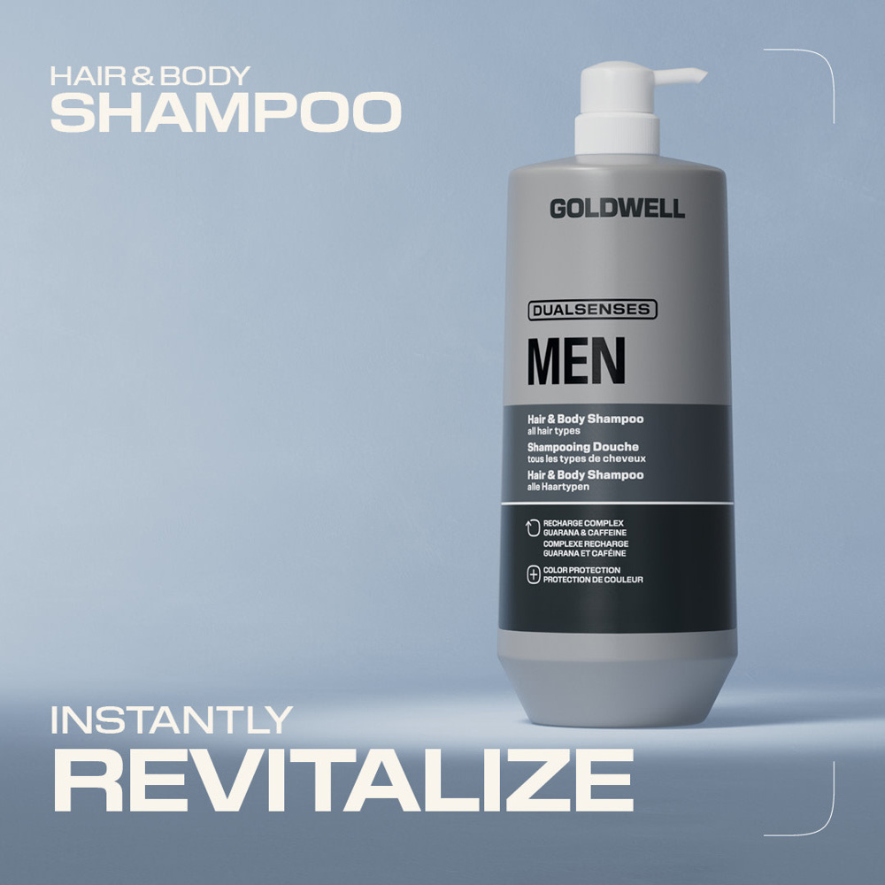 Dualsenses Mens Hair & Body Shampoo