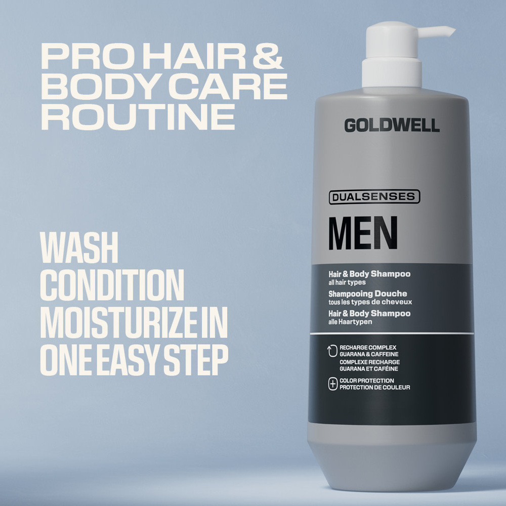 Dualsenses Mens Hair & Body Shampoo
