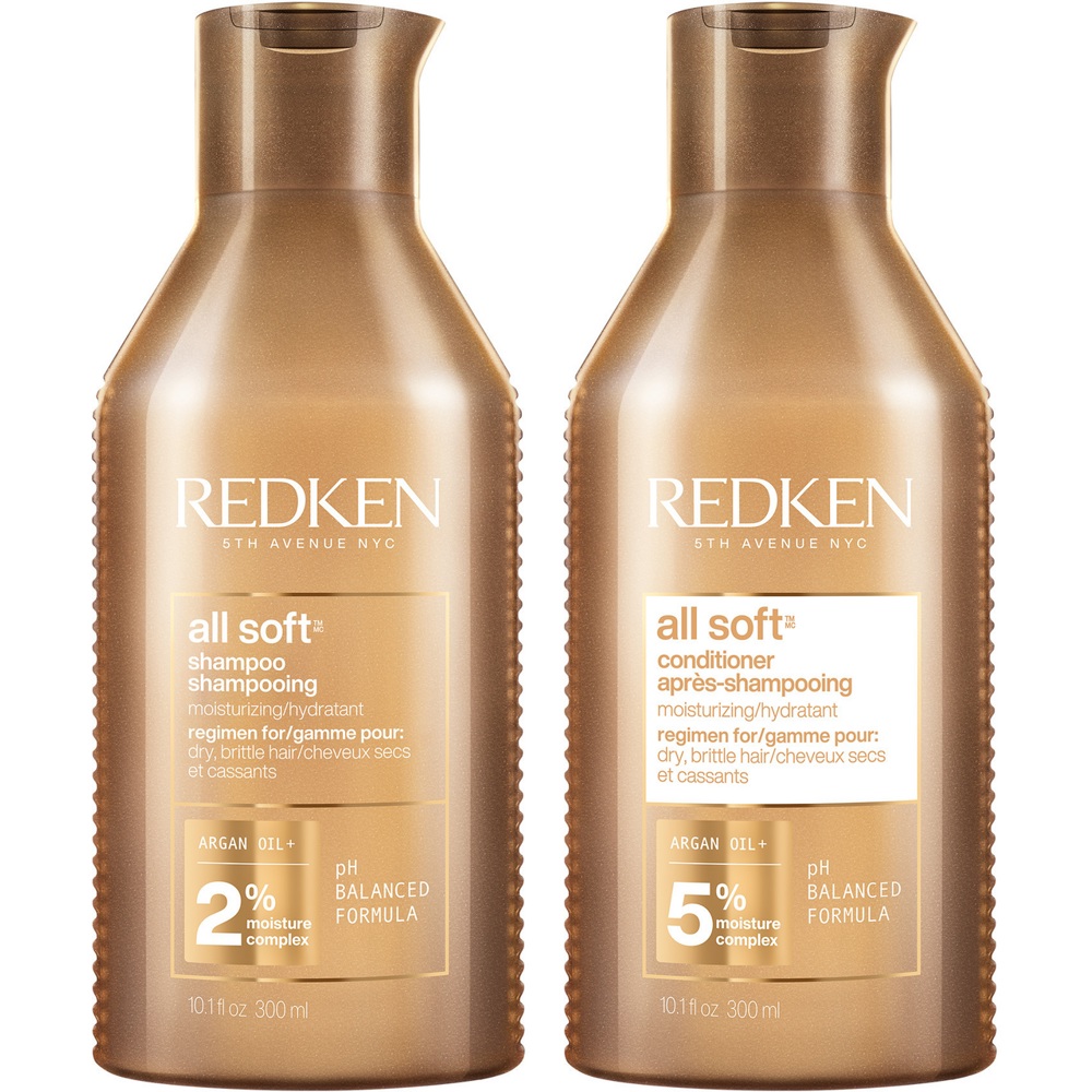 All Soft Shampoo 300ml + Conditioner 300ml