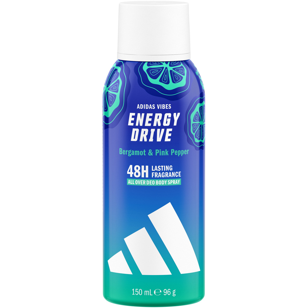 Adidas Vibes Energy Drive Deo Spray, 150ml parfym
