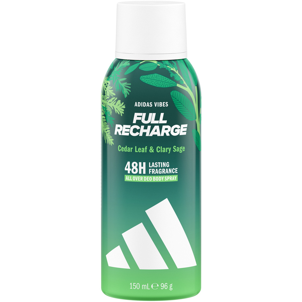 Adidas Vibes Full Recharge Deo Spray, 150ml parfym
