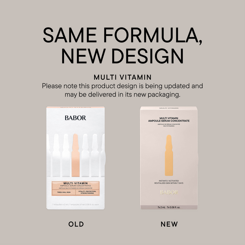 Multi Vitamin Ampoules, 7x2ml