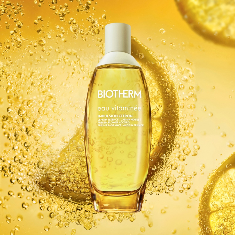 Eau Vitaminée Pulsation Citron Body Mist, 100ml