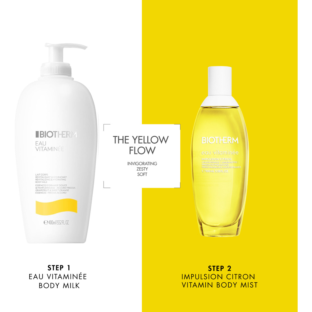 Eau Vitaminée Pulsation Citron Body Mist, 100ml