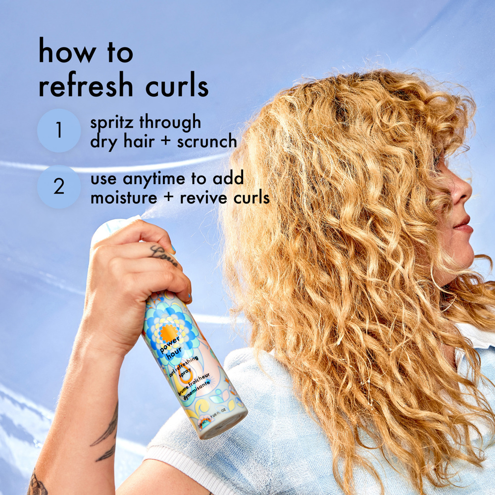 Power Hour Curl Refreshing Spray, 200ml