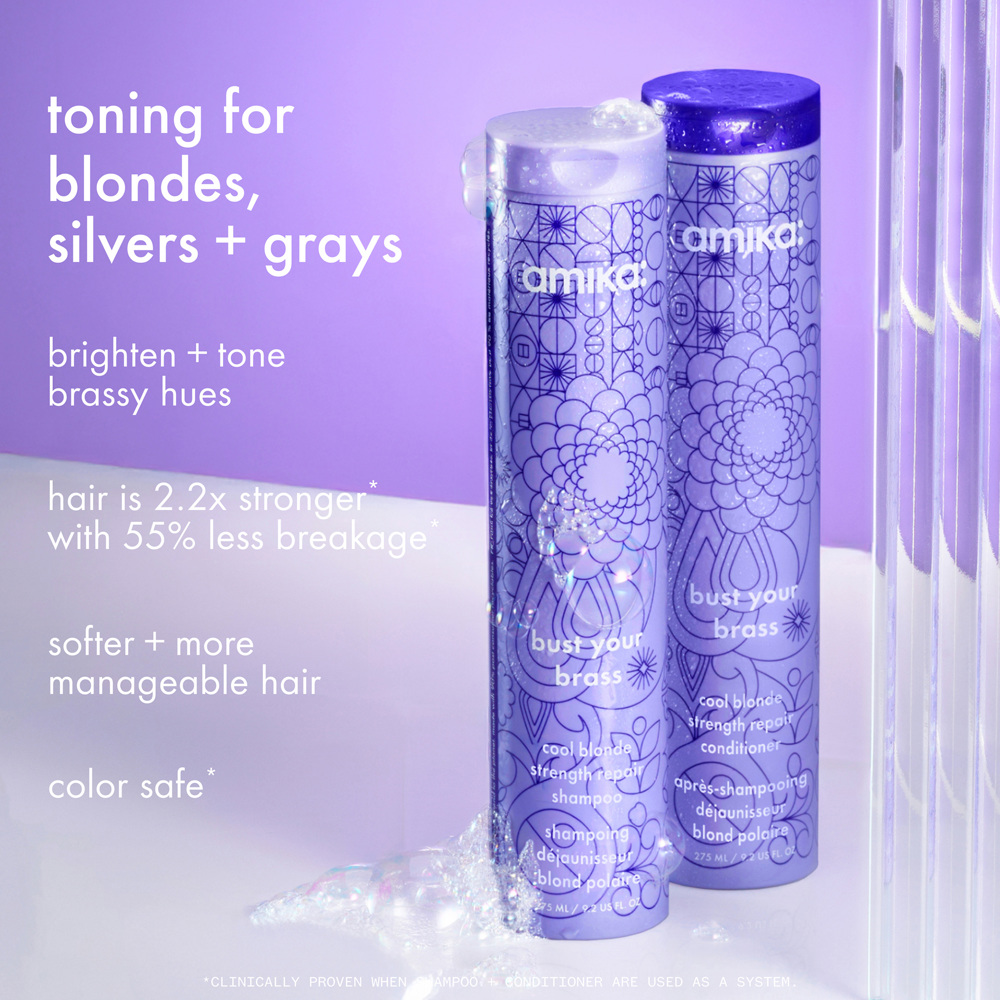 Bust Your Brass Cool Blonde Repair Shampoo