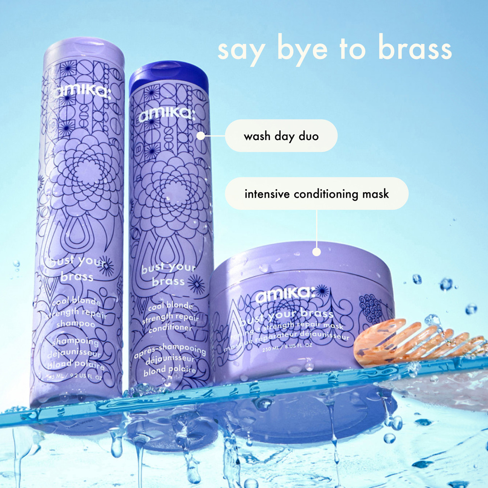 Bust Your Brass Cool Blonde Repair Shampoo