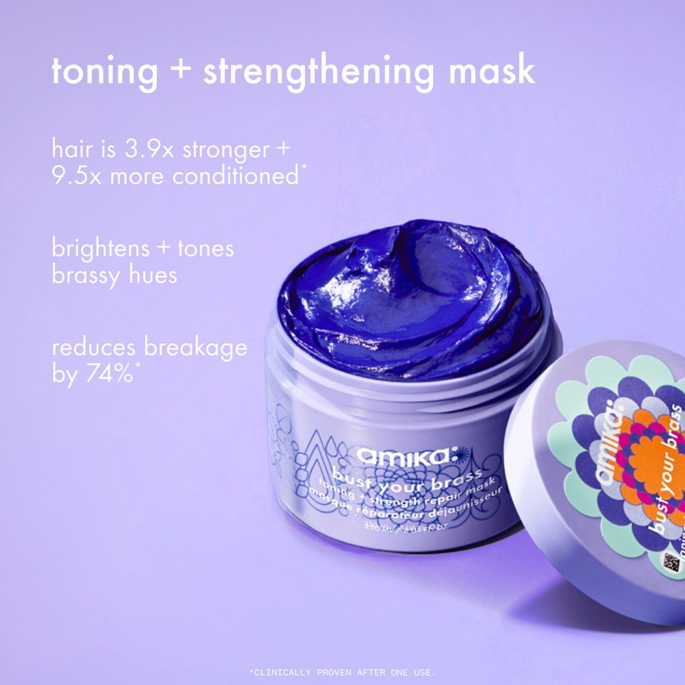 Bust Your Brass Cool Blonde Intense Repair Mask