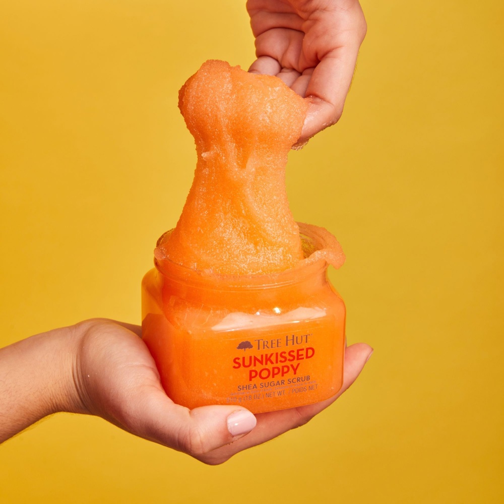 Shea Sugar Scrub Sunkissed Poppy, 510g