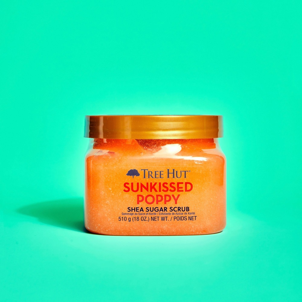 Shea Sugar Scrub Sunkissed Poppy, 510g