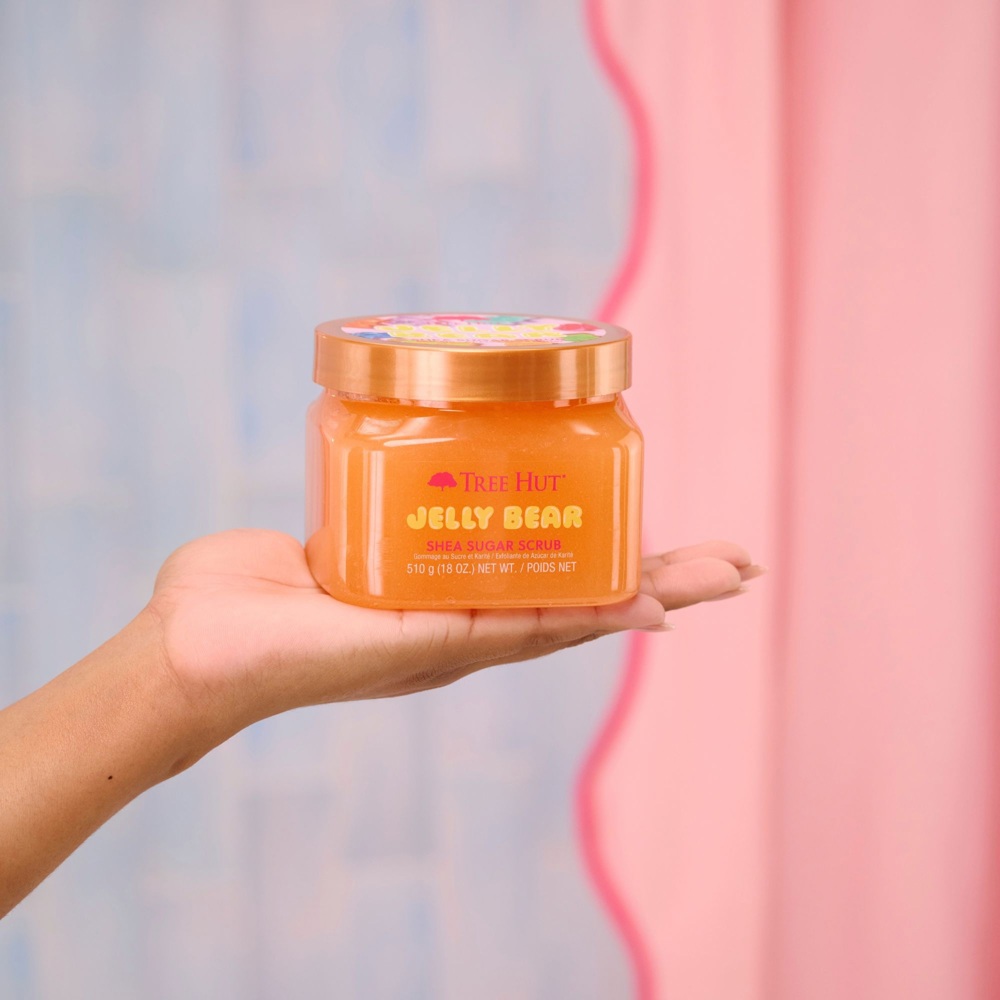 Shea Sugar Scrub Jelly Bear, 510g