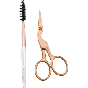 Rose Gold Brow Shaping Scissors & Brush