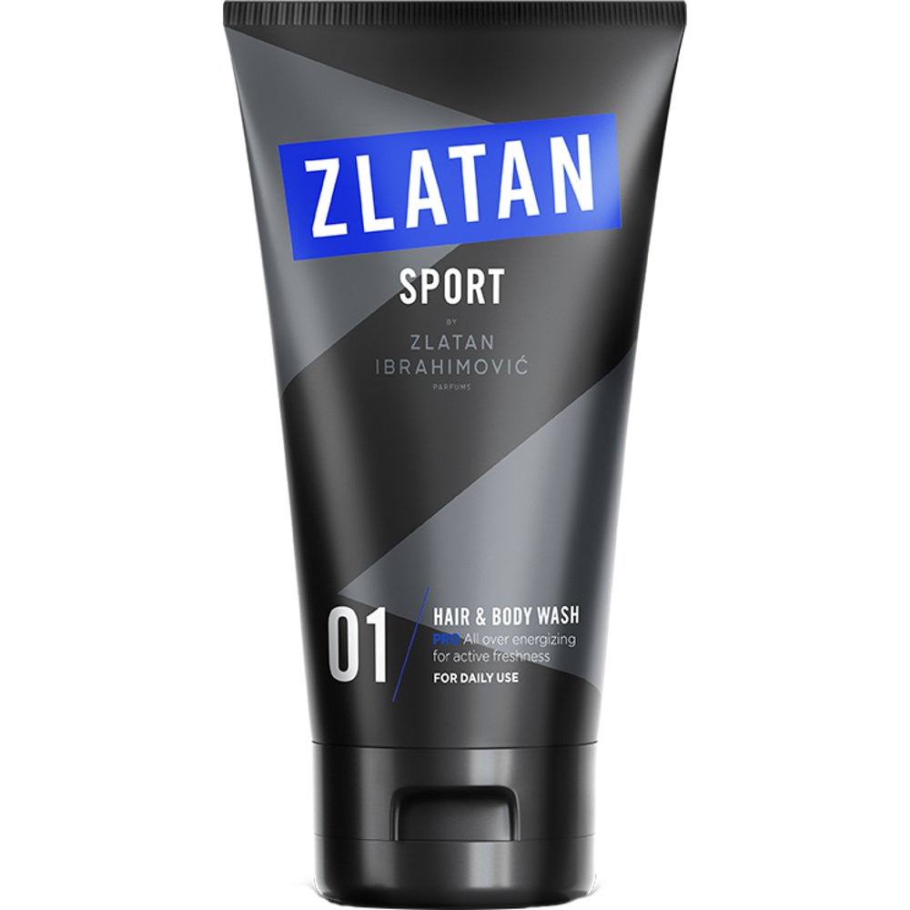 Zlatan Sport Pro Hair & Body Wash, 150ml