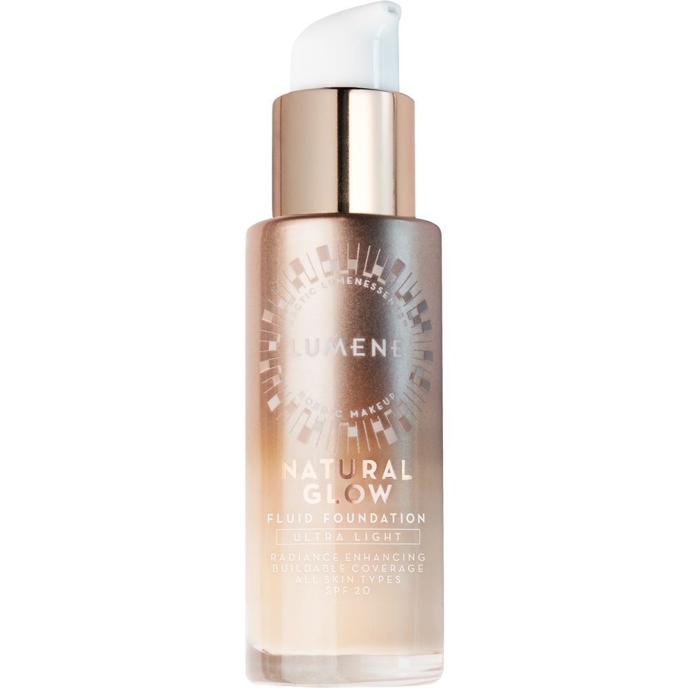 Natural Glow Fluid Foundation SPF20, 30ml