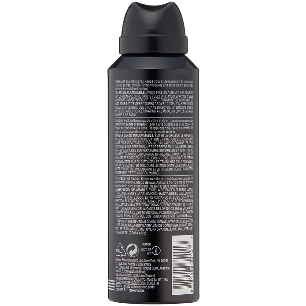 Brews Hairspray, 125ml