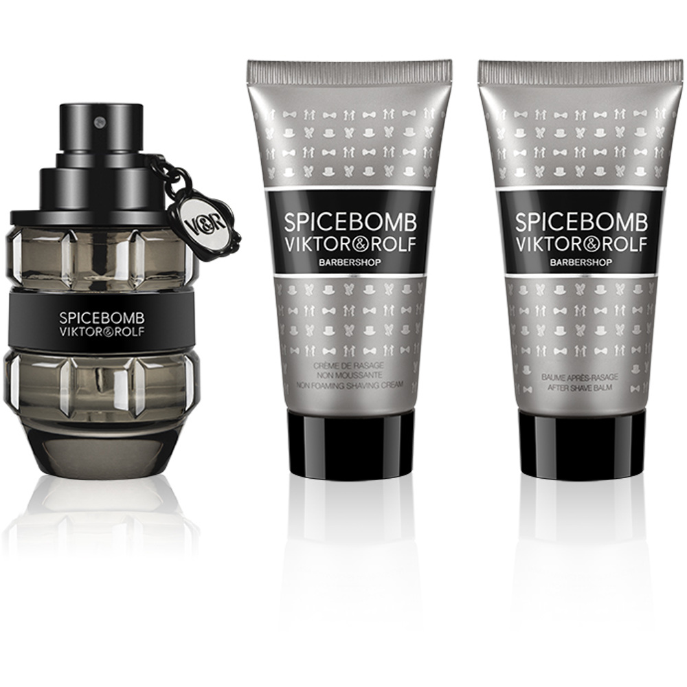 Spicebomb Set, EdT 50ml + 50ml Shave Cream + 50ml After Shav