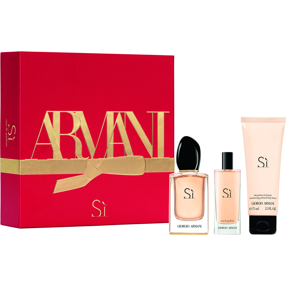 Si Set, EdP 50ml + 15ml + 75ml Body Lotion