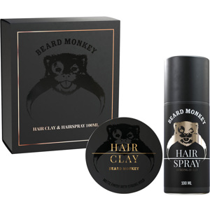 Hair Set - Clay 100ml + Hairspray 100ml