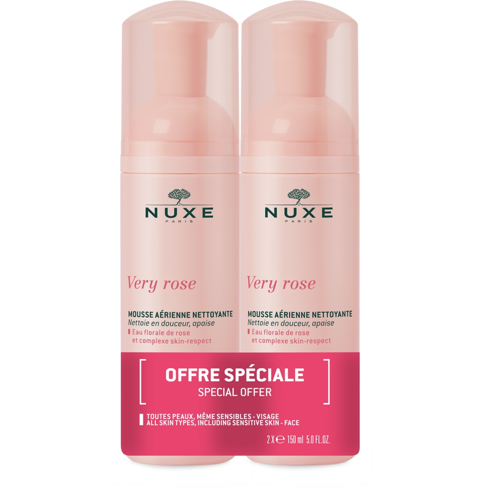 Very Rose Cleansing Foam Duo, 2 x 150ml