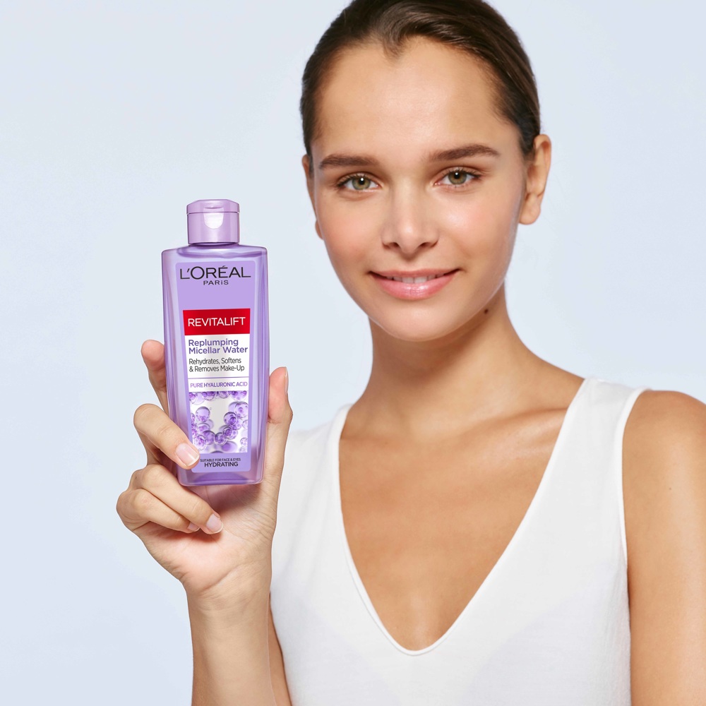 Revitalift Filler [+HA] Replumping Micellair Water, 200ml